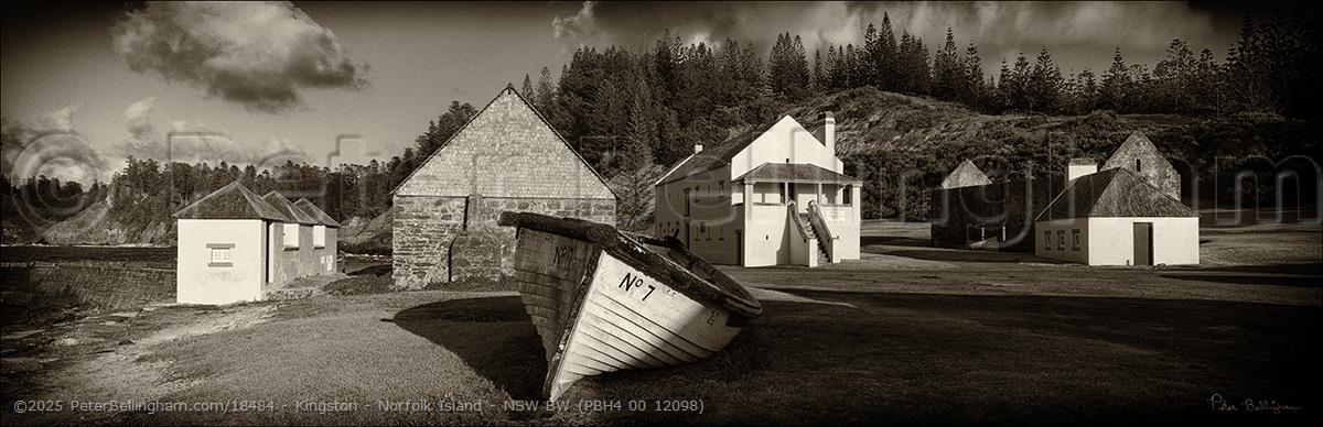Peter Bellingham Photography Kingston - Norfolk Island - NSW BW (PBH4 00 12098)